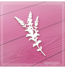 Чипборд "Цветущее растение", СкрапМагия