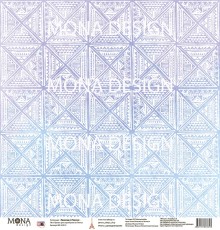 Бумага односторонняя  "Однажды в Париже. Плитка" Mona Design