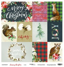 Бумага односторонняя коллекция "Merry Christmas", от ScrapМир