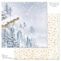Бумага двусторонняя "Мастерская новогодних чудес. Желание", ScrapMania