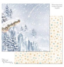 Бумага двусторонняя "Мастерская новогодних чудес. Желание", ScrapMania