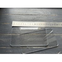 УЦЕНКА|Прозрачные пластины для вырубки 1 пара, 4 мм, размер 141*73 мм