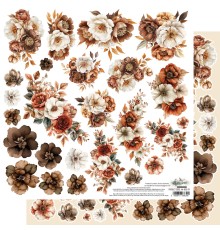 Лист для вырезания "Behind Closed Doors" 30,5*30,5 см., Alchemy of Art