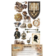 Набор для вырезания "Behind Closed Doors" 15,2*30,5 см, 6 листов, Alchemy of Art