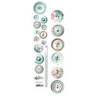 Полоска для вырезания "Dreamy Dreams" 5,4*30,5 см., Alchemy of Art