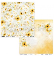 Лист двусторонней бумаги "Sunflowers 05/06" 30,5 х 30,5 см, ScrapAndMe