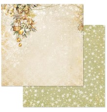 Бумага двусторонняя "Золотой Новый Год. Подарки близким", ScrapMania
