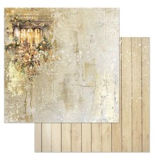 Бумага двусторонняя "Золотой Новый Год. Теплый свет", ScrapMania