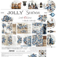Набор бумаги "Jolly Season" 30,5*30,5 см., 6 листов, Craft O'Clock