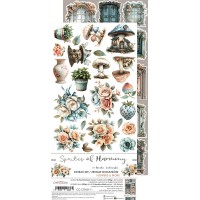 Набор для вырезания "Sprites of Harmony" 15,25*31,5 см, 1/2 набора, 9 листов, Craft O'Clock