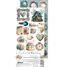 Набор для вырезания "Sprites of Harmony" 15,25*31,5 см, 1/2 набора, 9 листов, Craft O'Clock