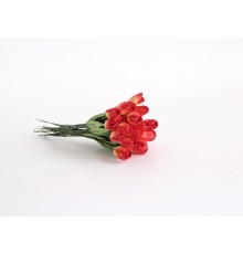 Тюльпаны "Красный + желтый", 5 штук