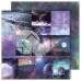 Набор бумаги "Reach for the Stars" 30.5*30.5 см., 6 листов, 1/2 полного набора, Dreamlight Studio