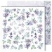 Набор бумаги "Flowers Symphony" 30.5*30.5 см., 6 листов, 1/2 полного набора, Dreamlight Studio
