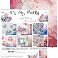 Набор бумаги "It's My Party" 30,5*30,5 см., 6 листов, Craft O'Clock