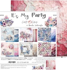 Набор бумаги "It's My Party" 30,5*30,5 см., 6 листов, Craft O'Clock