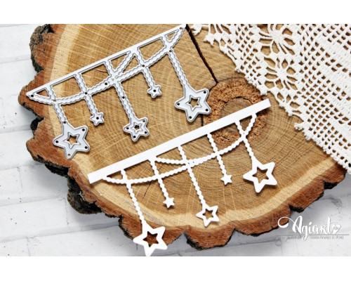 Нож для вырубки "Подвески звёздочки" от AgiArt