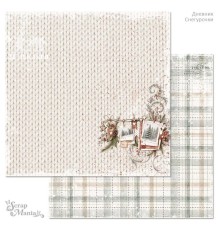 Бумага двусторонняя "Дневник Снегурочки. Фото на память", ScrapMania