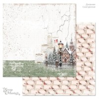 Бумага двусторонняя "Дневник Снегурочки. Новогодний календарь", ScrapMania
