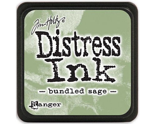 Чернильная подушечка MINI DISTRESS INK "Bundled Sage", Ranger