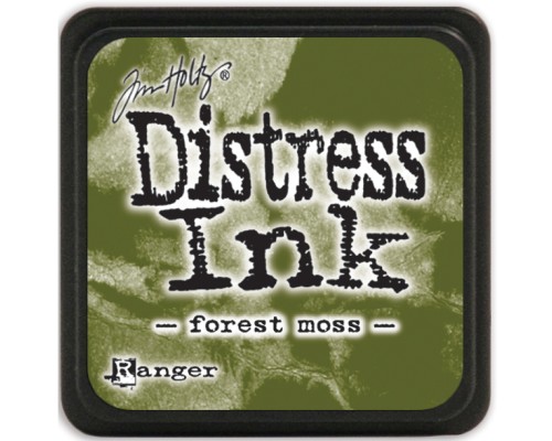 Чернильная подушечка MINI DISTRESS INK "Forest Moss", Ranger
