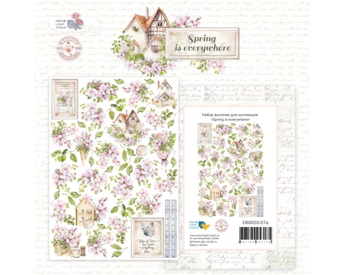 Набор высечек "Spring is everywhere", Dreamlight Studio