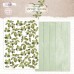 Набор для вырезания "Green leaves" 14,8*21 см (А5), 6 листов, 1/3 полного набора, Dreamlight Studio