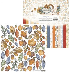 Лист для вырезания, коллекция "После лета", 30,5*30,5см., Scrapodelie