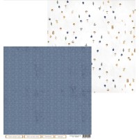 Бумага двусторонняя, коллекция "После лета", 30,5*30,5см., Scrapodelie
