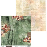 Бумага двусторонняя, коллекция "Терпкий запах осени...", 30,5*30,5см., Scrapodelie