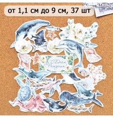 Набор высечек из бумаги "Океания" ScrapMania