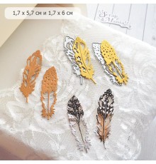 Нож для вырубки "Девичья тайна. Перья", ScrapMania