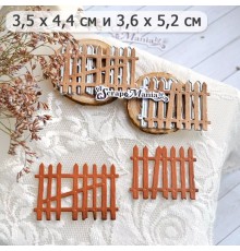 Нож для вырубки "Деревенский забор", ScrapMania