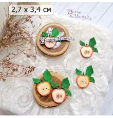 Нож для вырубки "Урожай. Половина яблока", ScrapMania