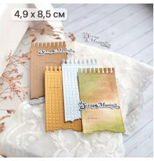 Нож для вырубки "Архивные материалы. Лист в клетку", ScrapMania