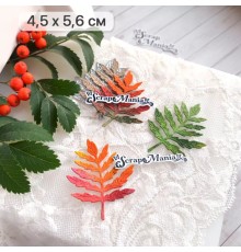 Нож для вырубки "Листья леса. Валериана", ScrapMania