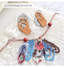 Нож для вырубки "Танцы ветра. Перья", ScrapMania