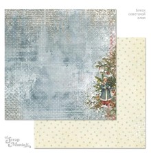 Бумага двусторонняя "СССР. Блеск советской елки. Снегурочка", ScrapMania