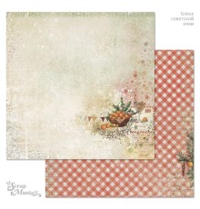 Бумага двусторонняя "СССР. Блеск советской елки. Мандарины", ScrapMania