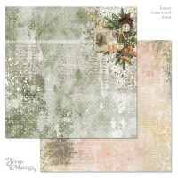 Бумага двусторонняя "СССР. Блеск советской елки. Хрустальный звон", ScrapMania