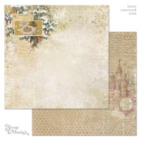 Бумага двусторонняя "СССР. Блеск советской елки. Оливье", ScrapMania