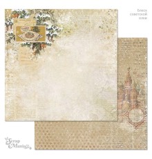 Бумага двусторонняя "СССР. Блеск советской елки. Оливье", ScrapMania