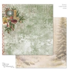 Бумага двусторонняя "СССР. Блеск советской елки. Праздник на столе", ScrapMania