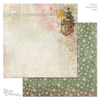Бумага двусторонняя "СССР. Блеск советской елки. Январский аккорд", ScrapMania