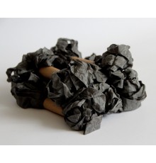 Шебби лента - "Темно-серый", 2,5 метров