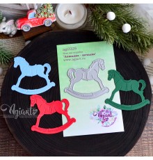 Нож для вырубки "Лошадка - качалка" от AgiArt