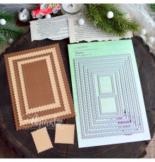 Ножи для вырубки базовые "Марки прямоугольные" от AgiArt