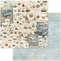 Бумага двусторонняя "Тропический рай. Моменты", ScrapMania