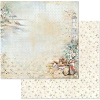 Бумага двусторонняя "Тропический рай. Завтрак на берегу", ScrapMania