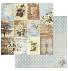 Бумага двусторонняя "Эхо прошлого. Карточки", ScrapMania